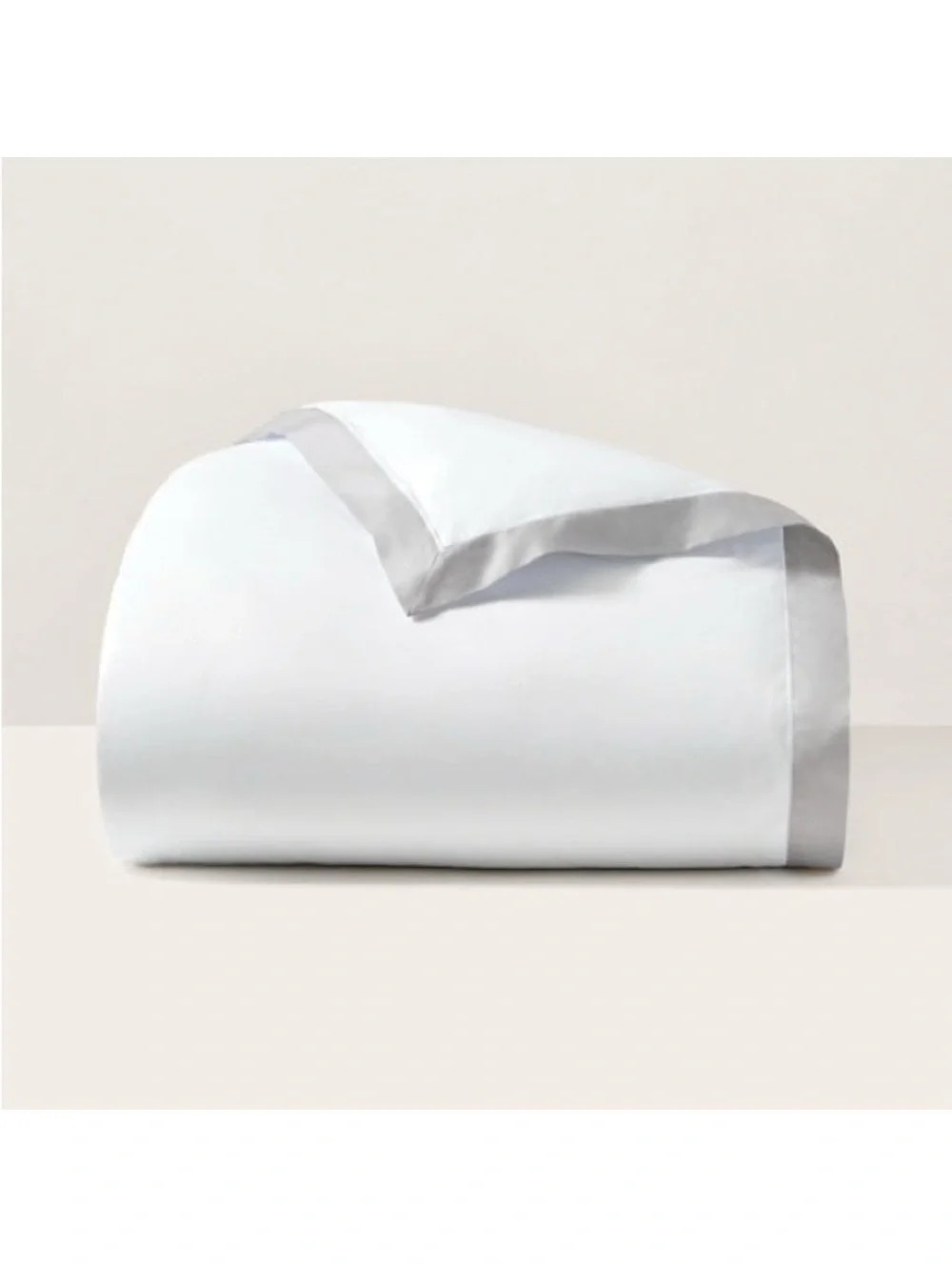 Ralph Lauren RL Organic Sateen Border Duvet Cover, Twin New w/Tag Retail $330